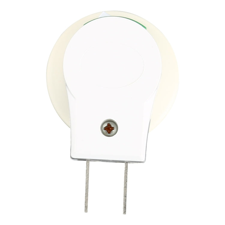 White E27 lamp holder base with two-pin leads and switch button