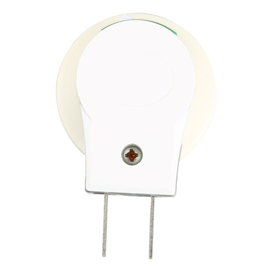 White E27 lamp holder base with two-pin leads and switch button