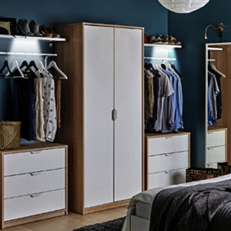 Closet interior LED sensor light bar providing bright illumination