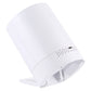 Voice-controlled LED laser starlight projection lamp, white side view with vent holes