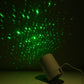 Voice-controlled LED laser starlight projection lamp projecting green star points