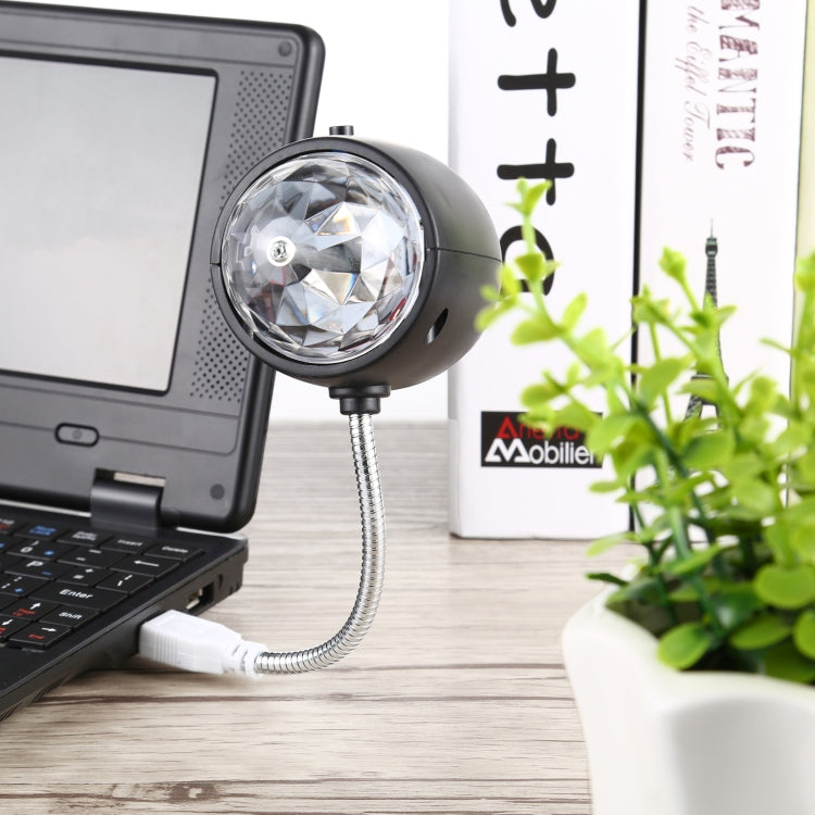 USB LED laser projection lamp head with braided cable and USB plug