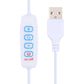 USB LED dimmer controller with on/off and plus/minus buttons