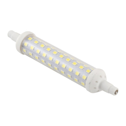 Dimmable LED glass tube light bulb with bright white LED array and two-pin base