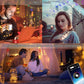 RGB LED string lights with phone app control and remote light-sync controller