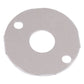 Circular LED module base plate with mounting holes