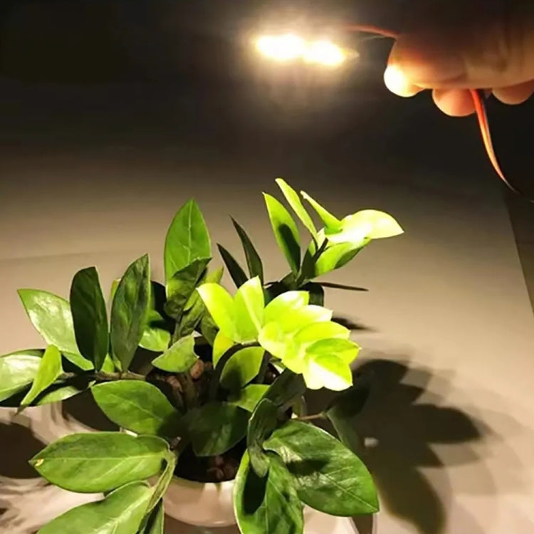 Warm white LED ceiling light module emitting a soft glow