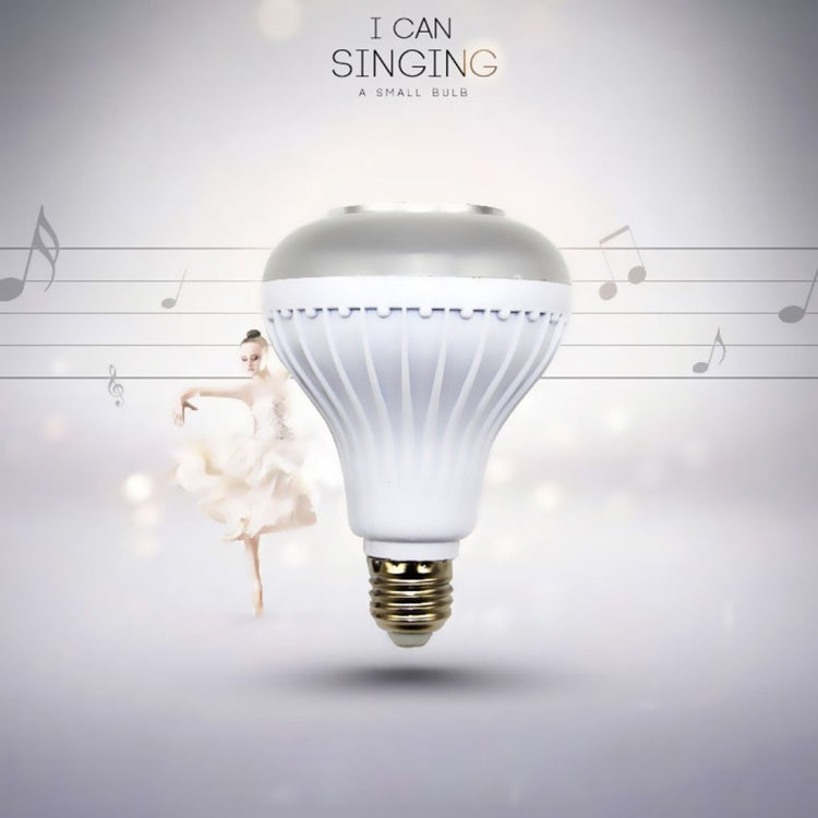 White LED bulb with E27 screw base