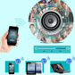 Smart LED bulb with circular speaker ring, Bluetooth app control