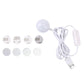 LED puck light with adhesive pads and USB cable