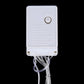 Multi-function controller with press buttons and cord for string lights