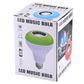 Retail box for LED music light bulb with remote and hanging hook