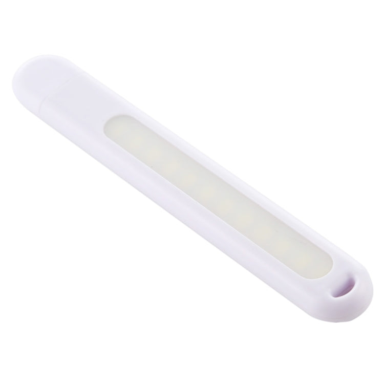 White USB LED light bar with oval cutout on the diffuser cover