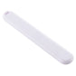 Slim white USB LED book light with end cap and smooth diffuser