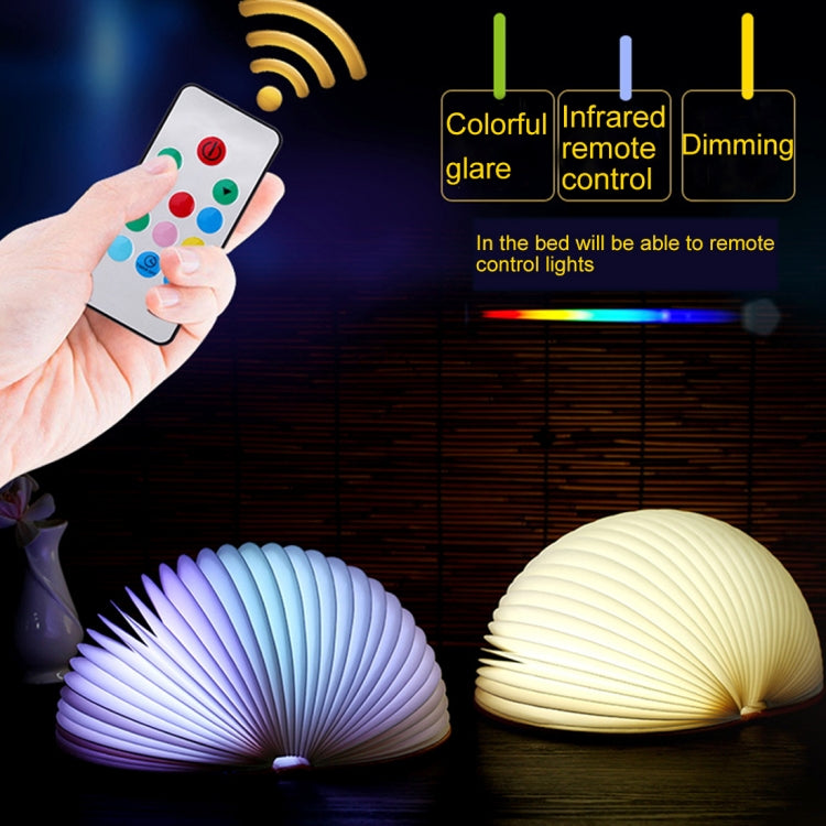Handheld remote controlling glowing semicircle night lights