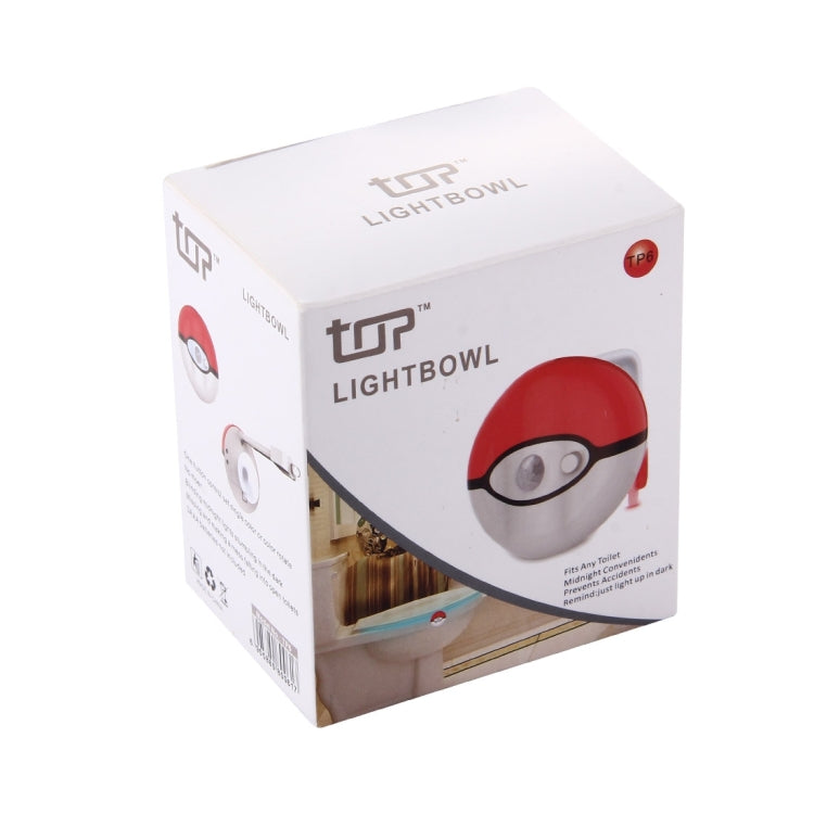 Lightbowl toilet seat night light retail box with illustrated sensor