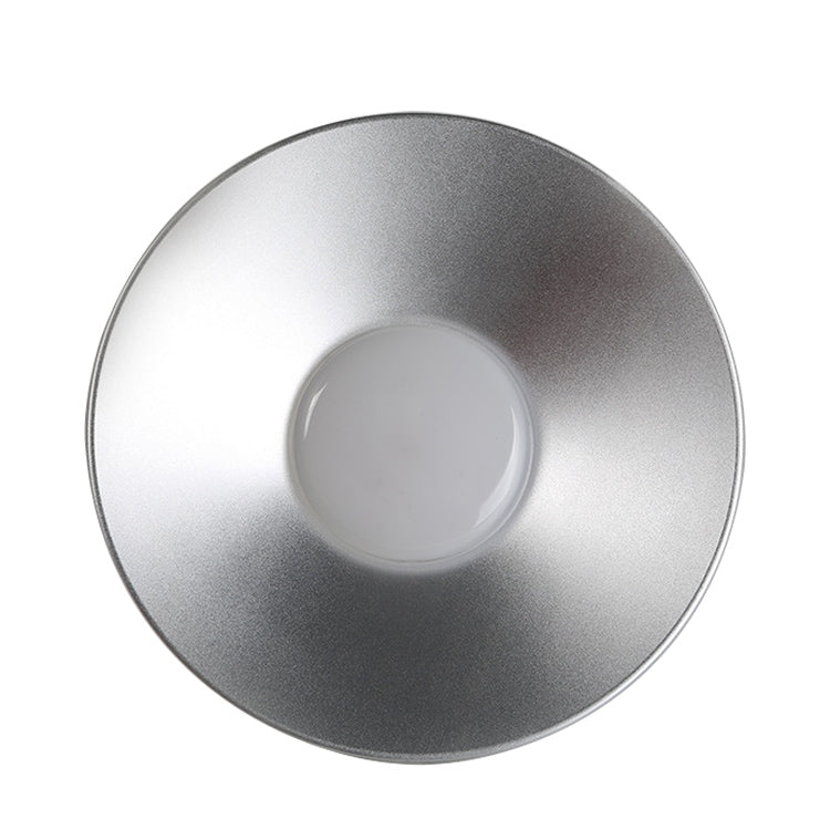 LED explosion-proof mining lamp face view with white center lens