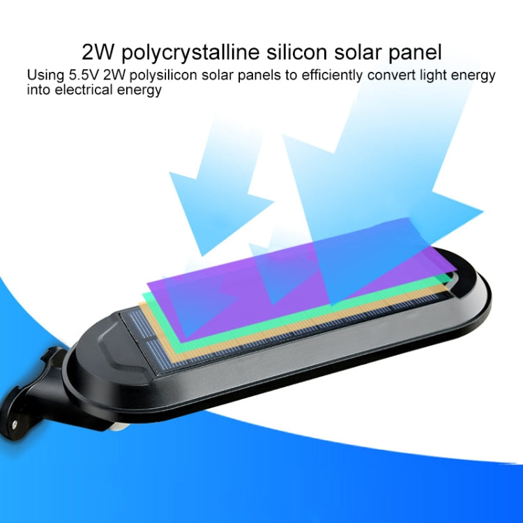 Black solar street lamp solar panel top with textured photovoltaic cells
