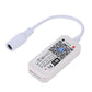 WiFi LED RGB controller module with white cable and output connector