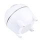 White star projector LED light angled view with front speaker vent openings