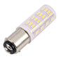 LED corn light bulb with bayonet-style black socket end and SMD LED array