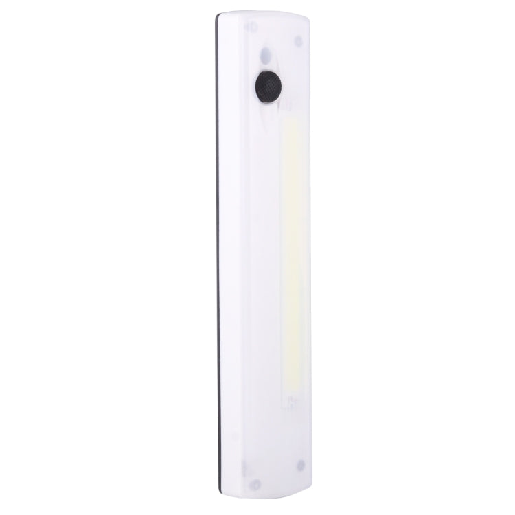 LED wall light bar night light, slim white vertical light with side sensor
