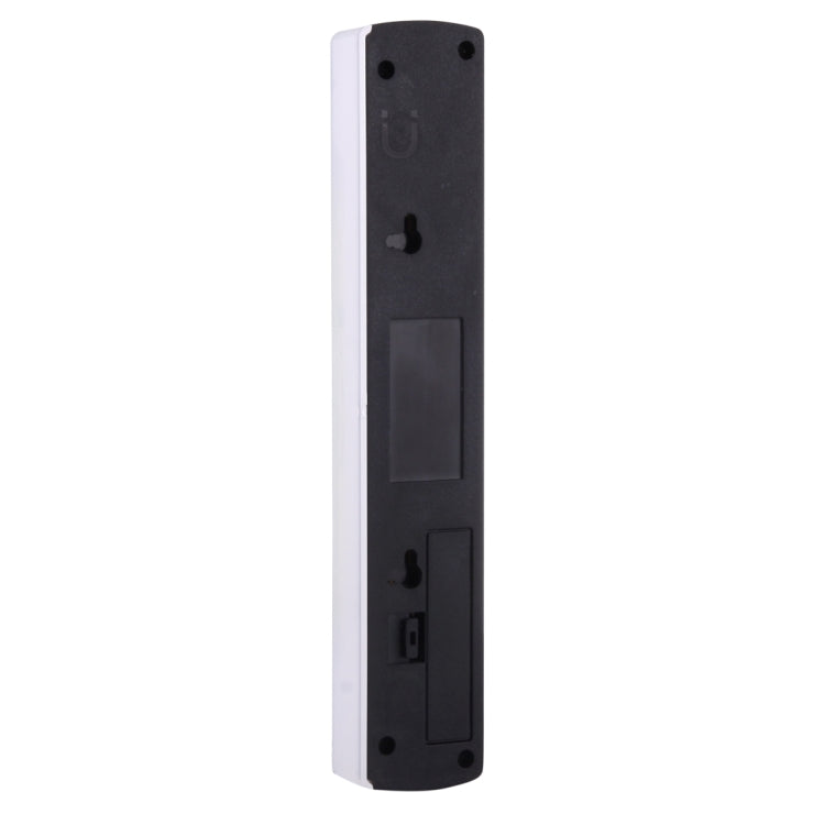 LED wall light bar night light, rear panel side with mounting slots and switches