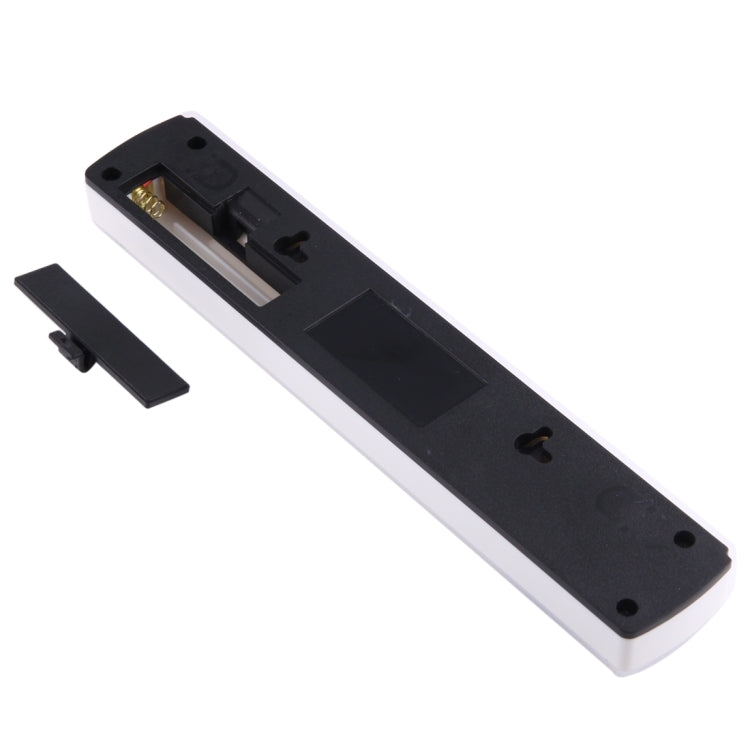 LED wall light bar night light, back housing with exposed battery compartment cover