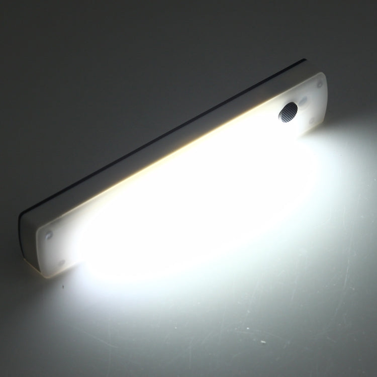 LED wall light bar night light, bright illuminated white bar with front sensor