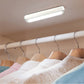 LED wall light bar night light, illuminated white light bar over hanging clothes