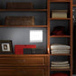 Rectangle LED night light with built-in switch, glowing white