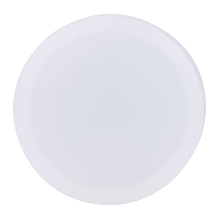 White mini USB night light lamp head, unlit, round dome shape.