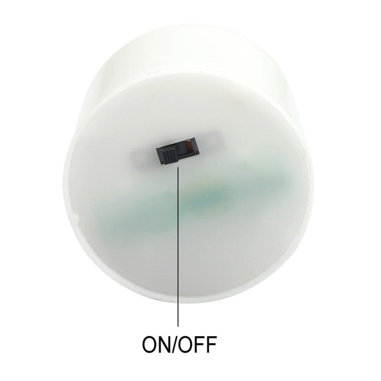 White LED night light base with ON/OFF switch and thin wire