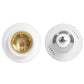E27 smart light socket adapter showing gold interior contacts on white base