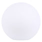 30cm LED globe light, white diffuser sphere close-up