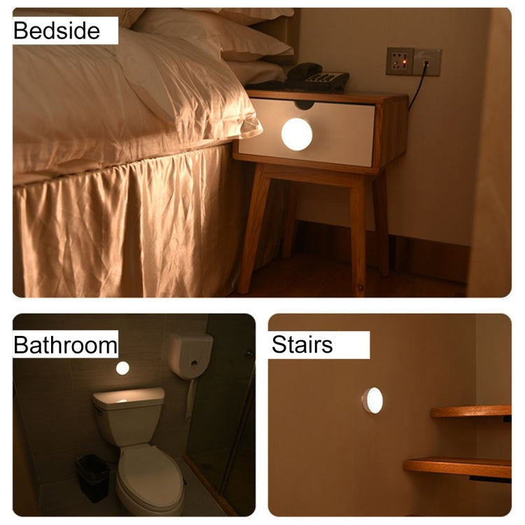LED cabinet emergency light shown for bedside, bathroom, and stairs use