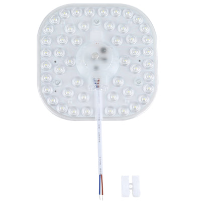 LED ceiling light module panel with 48 white LED bulbs and white power leads