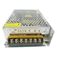 LED power supply front panel with AC input and +V/-V DC output terminal labels