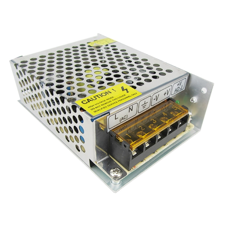 SOMPOM S-40-12 LED power supply with front input/output connectors and label