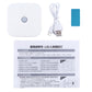 White LED motion sensor light kit with USB cable and instruction label