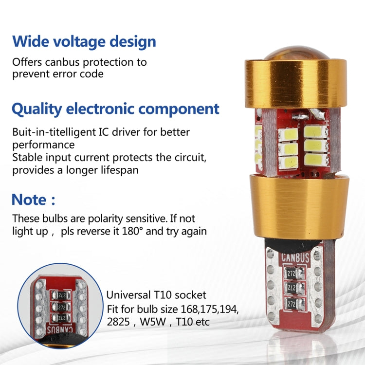 Single gold LED bulb showing red circuit panel and four white LED chips