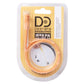 Orange drain hair cleaner hook in retail blister packaging