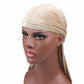 Beige velvet turban cap with horizontal wrap and long trailing tail