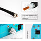 Coax feed cable with F-type connector end for signal repeater system