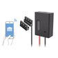 Wireless garage door WiFi remote controller with two key fobs and indicator light