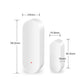 White door/window sensor size diagram: main unit and small magnet contact piece