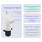 Ultrasonic liquid level meter wireless transmitter with solar charging panel and IP rating