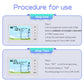 Ultrasonic liquid level meter procedure diagram with receiver control buttons