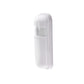 Wireless PIR motion detector, white side view with integrated sensor window
