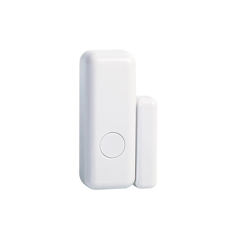 White magnetic door/window sensor with attached slim contact piece